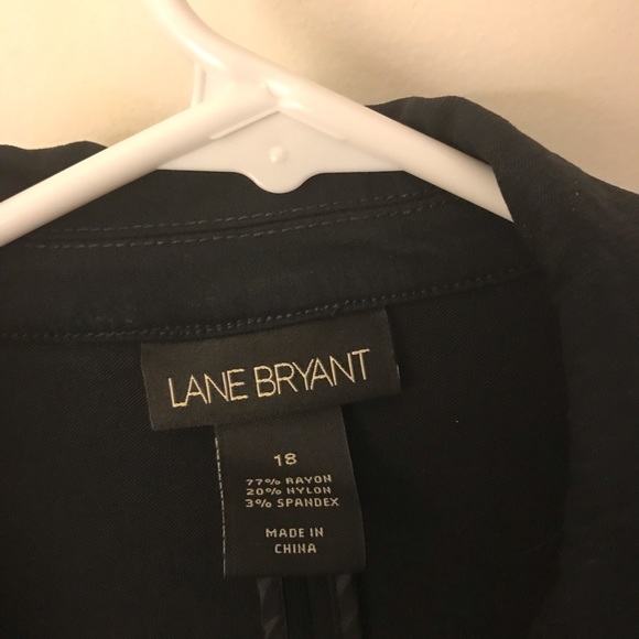 Lane Bryant Black Cropped Blazer - Picture 2 of 5